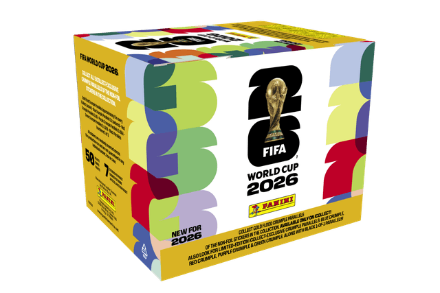FIFA World Cup 2026™ Official Sticker Collection – 25-Count Box